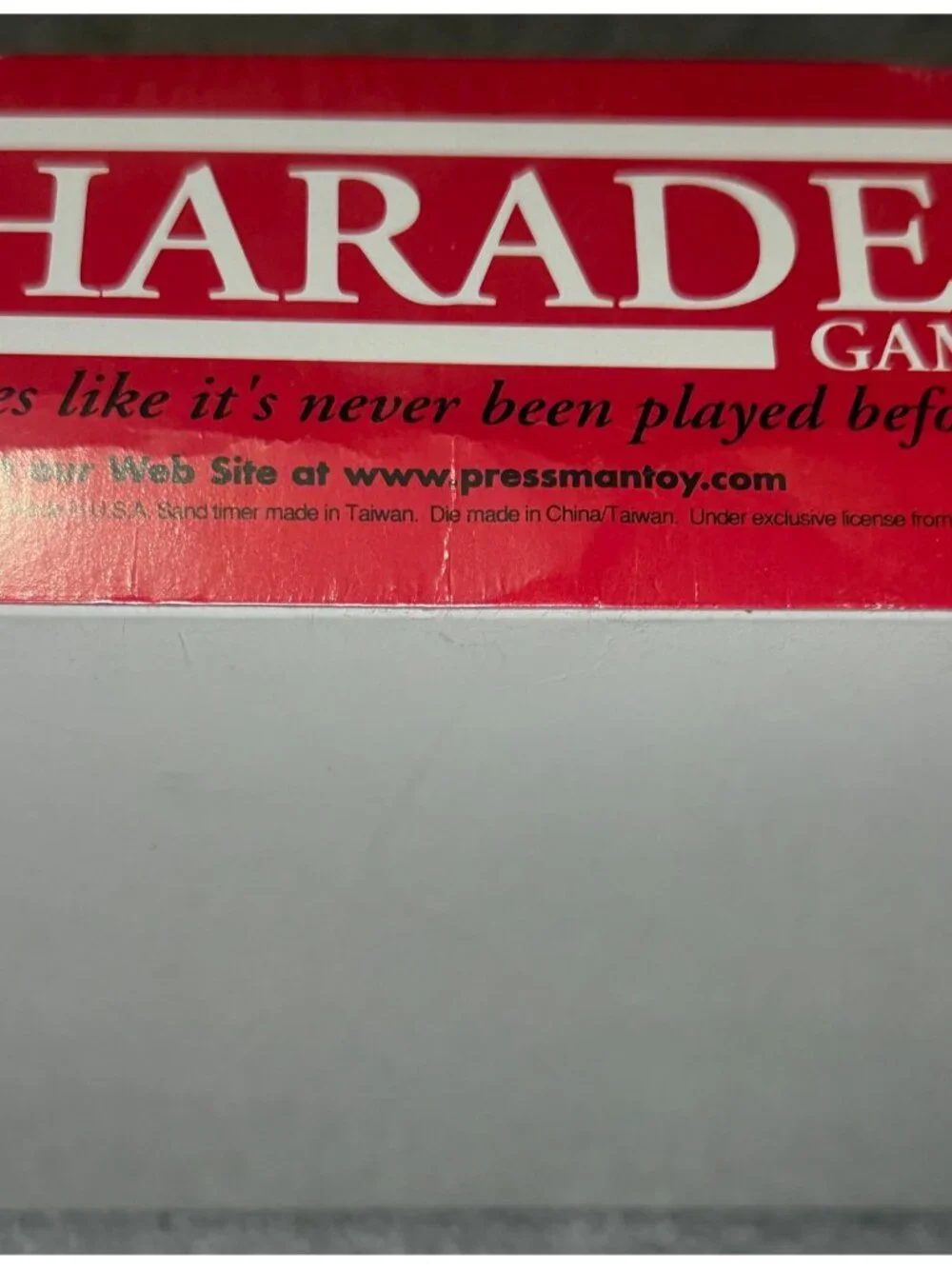 Vintage The Charade Game by Pressman - 1992 Brand NEW Sealed